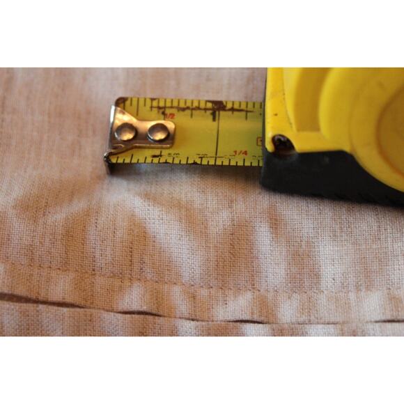 John Blair Mens Polo Shirt Size L Short Sleeve Light Tan 4 Pocket Full Zip Stain - Picture 5 of 9